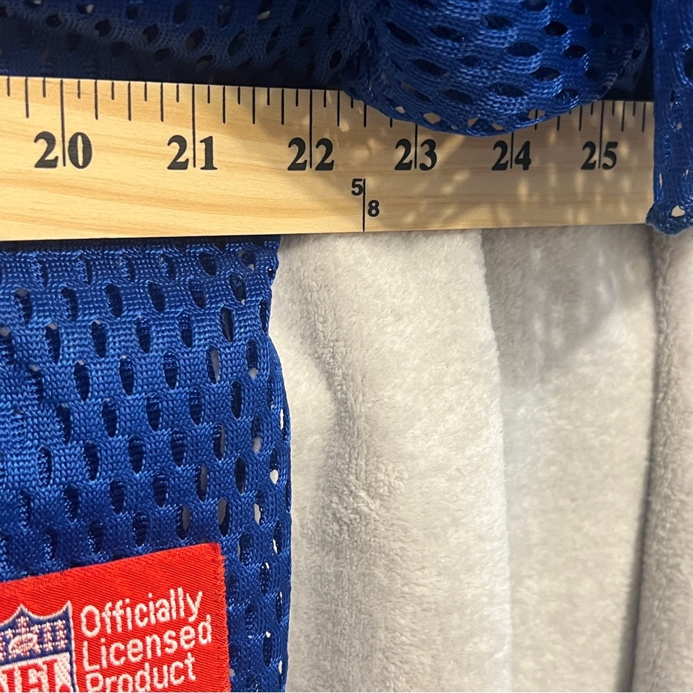 Sand-Knit MacGregor - Blue - New York Giants #11 Mesh Jersey - M - Picture 5 of 6